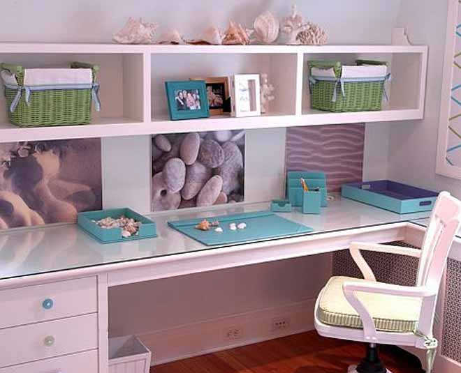 kids study desk inside