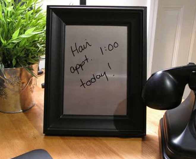 old picture frames inside`