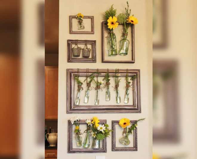 old picture frames inside