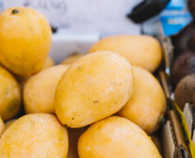 summer fruit mango inside