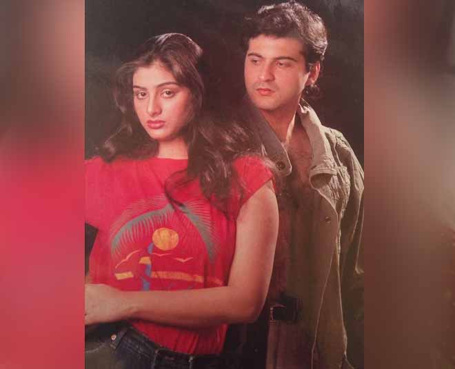 tabu and sanjay kapoor first movie
