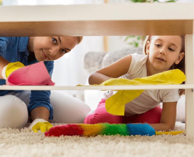 cleaning games with your kids at home Inside