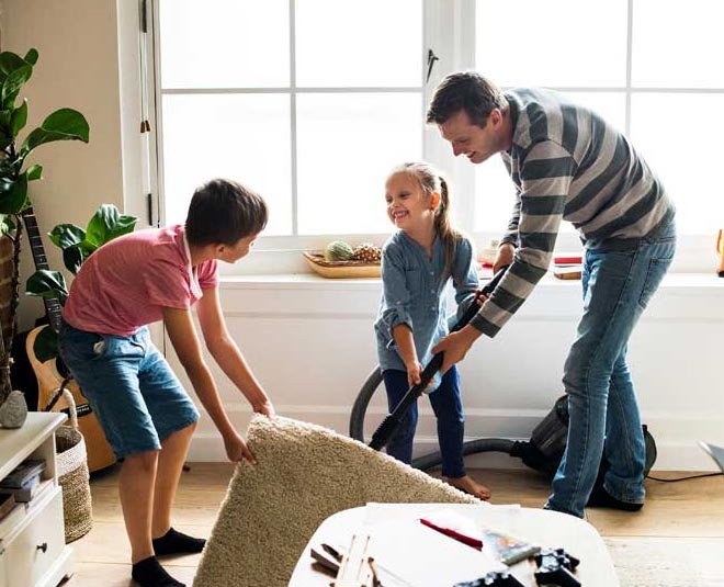 cleaning games with your kids at home Inside