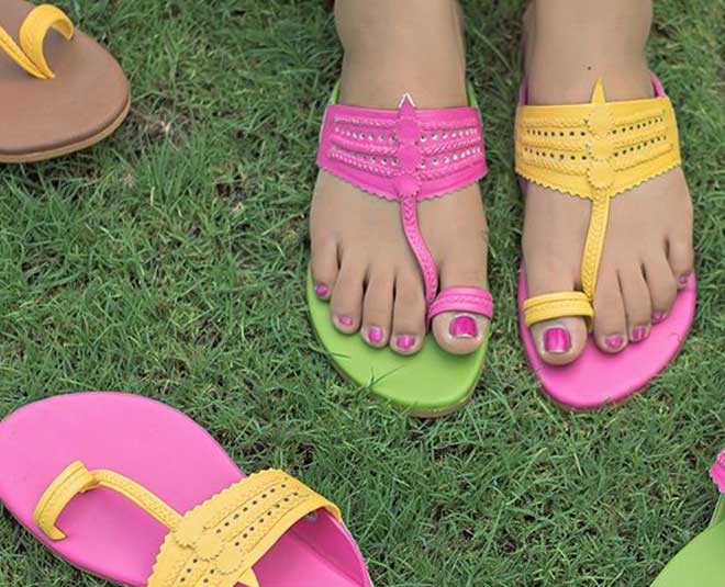 juttis and kolhapuri chappals Inside