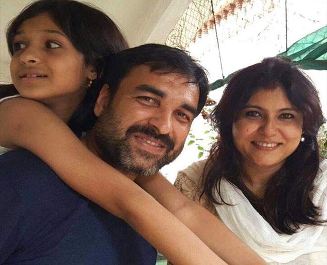 pankaj tripathi actor with family