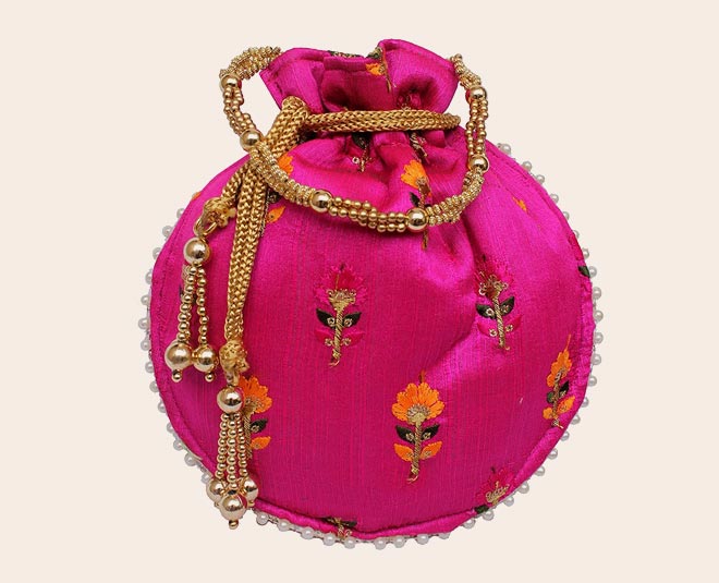 potli bag style clutch
