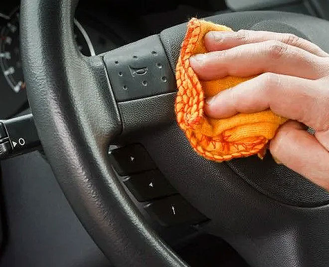 remove holi colours from your car INSIDE