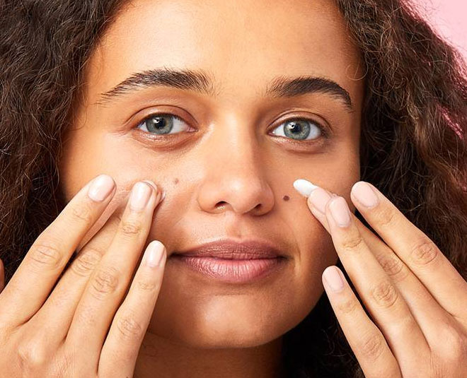 according to your skin type inside