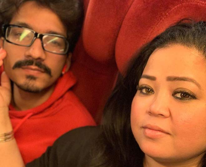bharti singh with husband harsh