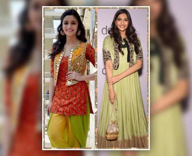 jacket with kurta style