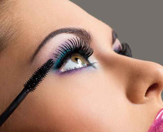 mascara brush for your lashes INSIDE