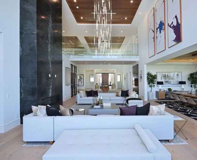 priyanka chopra los angeles home living room