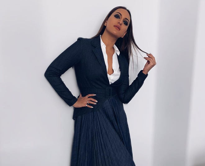 sonakshi sinha in white inside