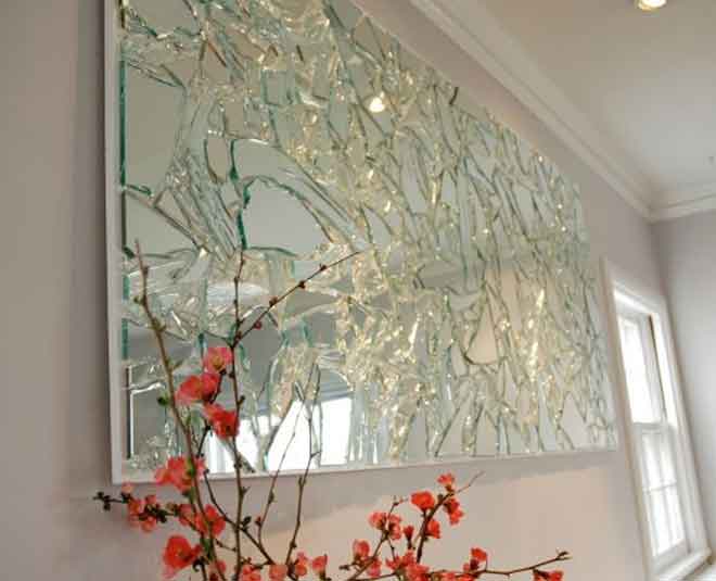 use broken mirror in different ways INSIDE