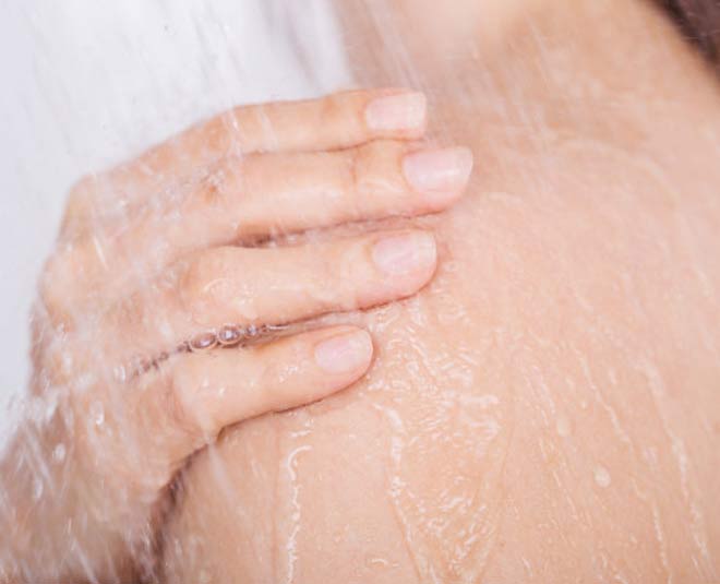 a dry skin after shower