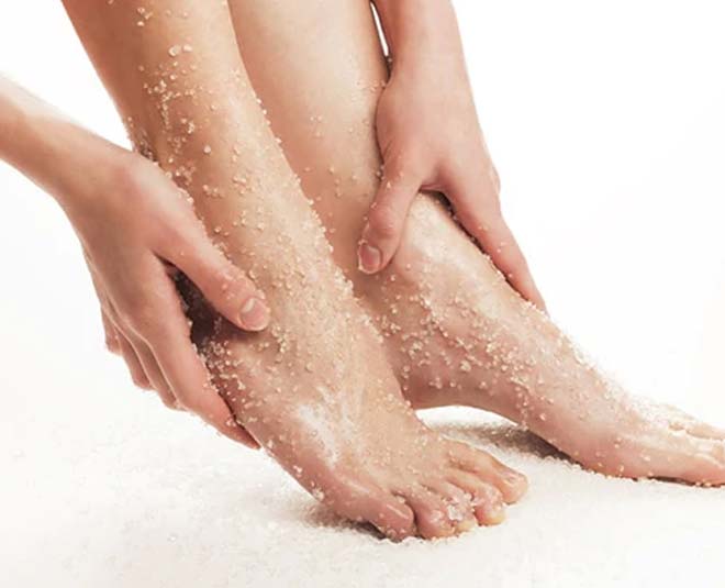 foot scrub winter