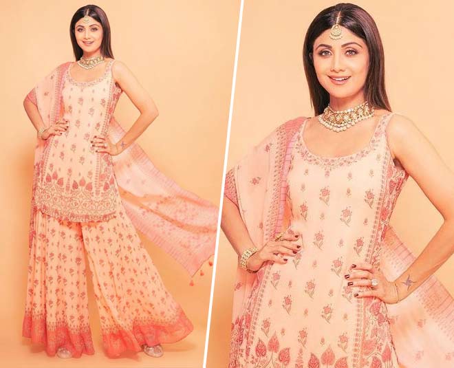 shilpa shetty sharara fashion