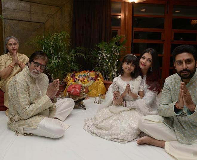 abhishek and his family
