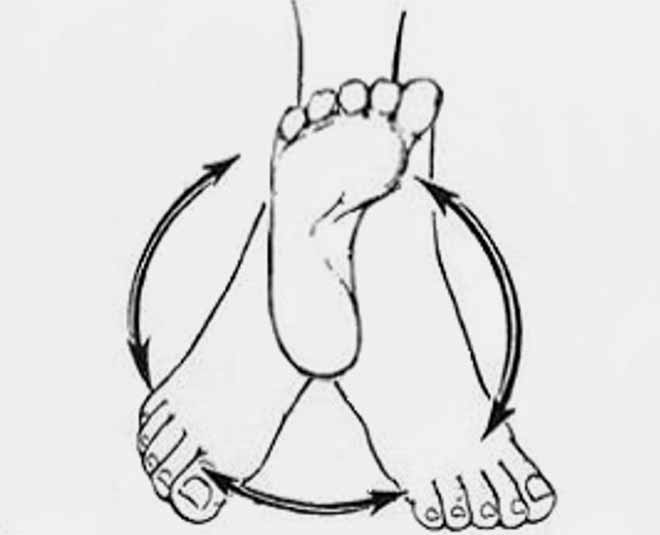 ankle stretches exercise to get rid of ankle pain inside