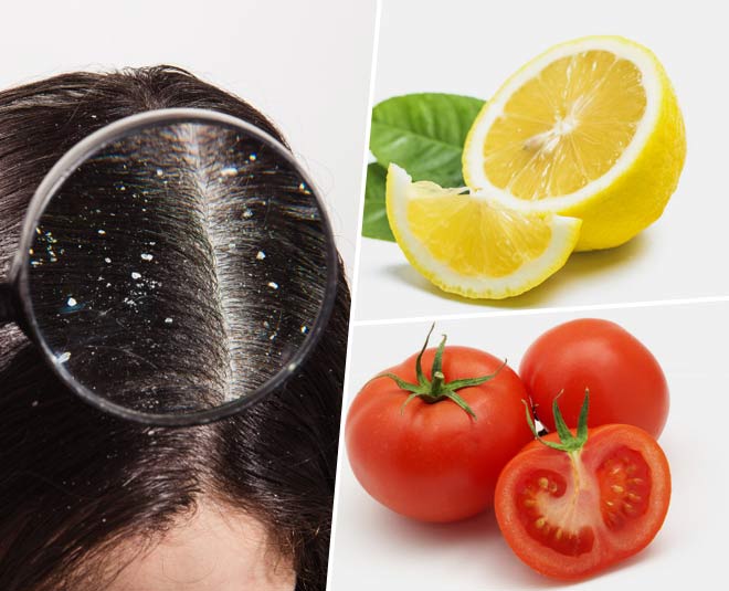 lemon tomato hair mask