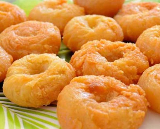 sweet recipes for diwali balushahi inside