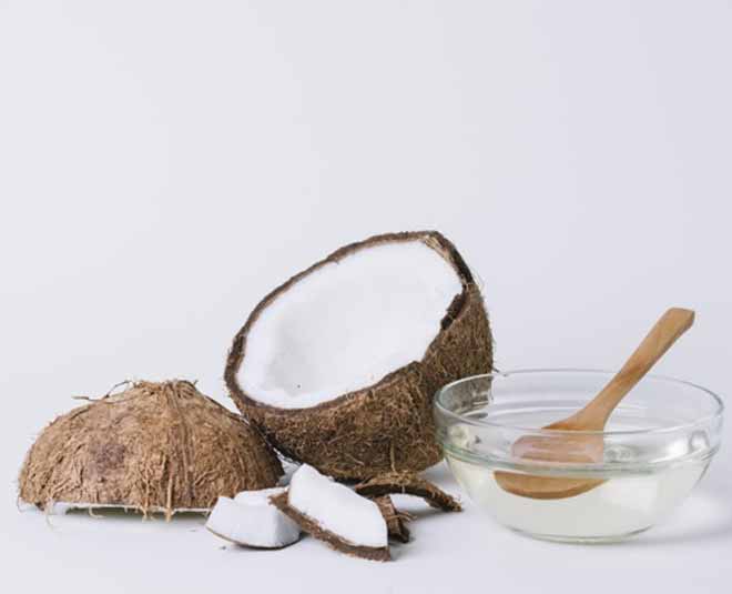 coconut oil for makeup remover inside