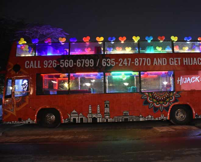 come here to eat these strange cafes inside