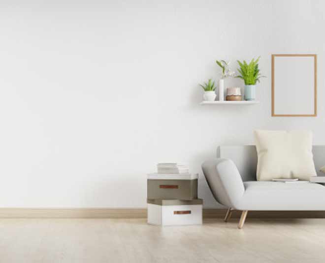 floating shelves inside