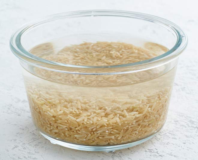 homemade rice water shampoo