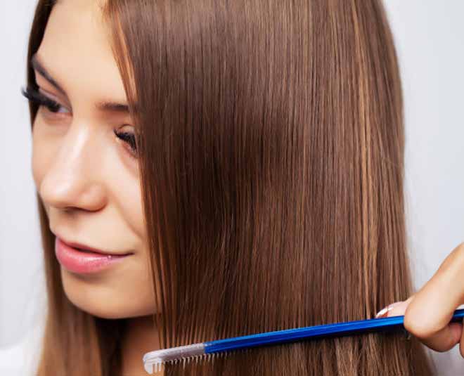 making your hair fall out inside