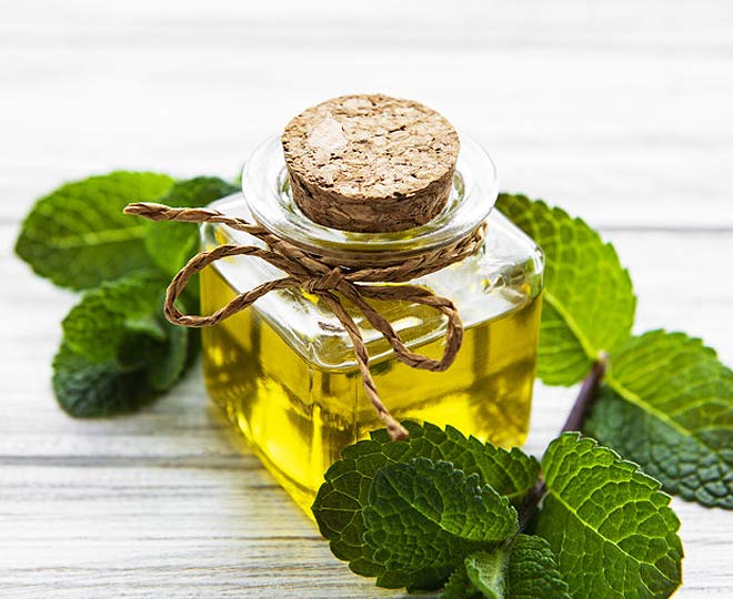 peppermint oil inside