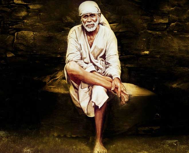 sai baba puja inside