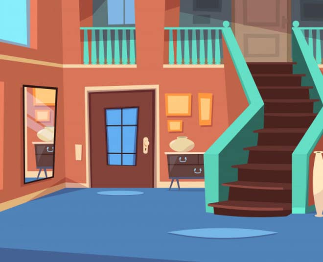 staircase at home ()