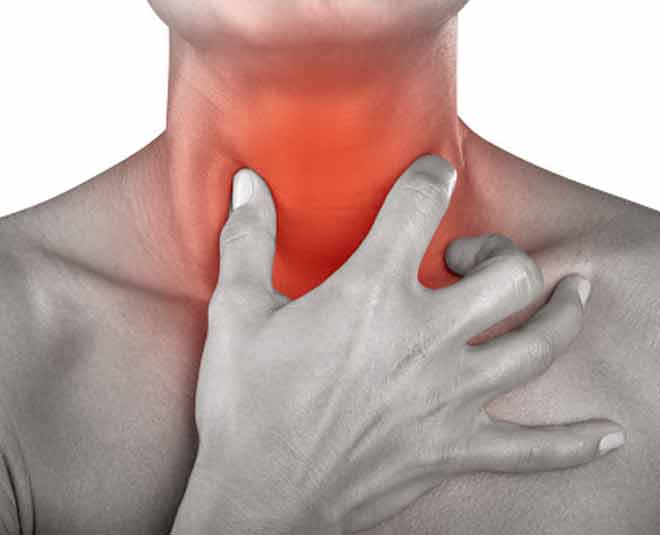 the cause of sore throat inside
