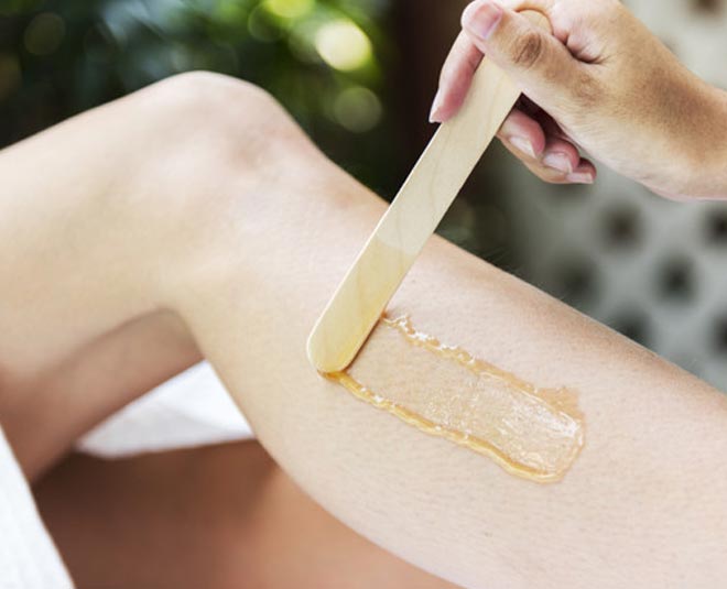 waxing at home dry skin