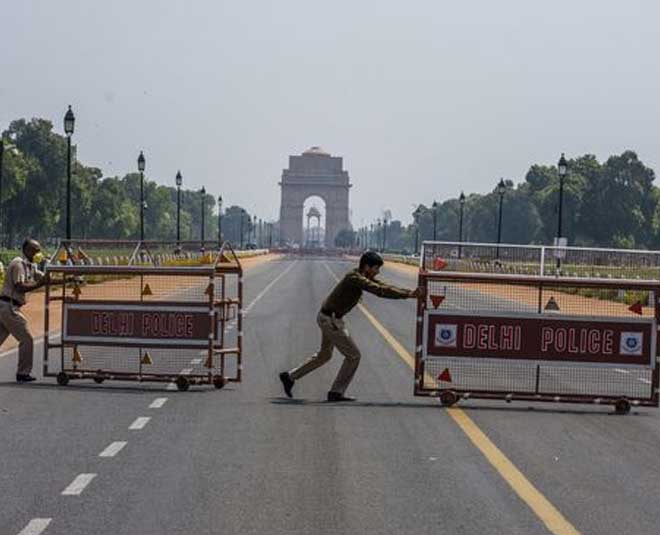 areas of curfew in delhi