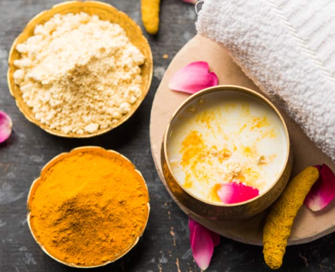 besan pack for instant glow inside