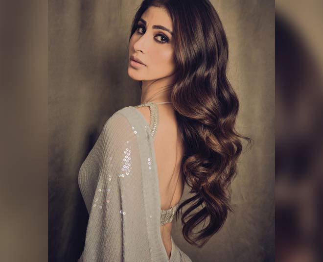 mouni roy backless blouse