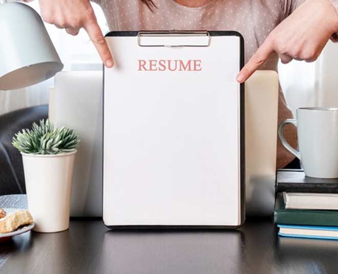 resume format