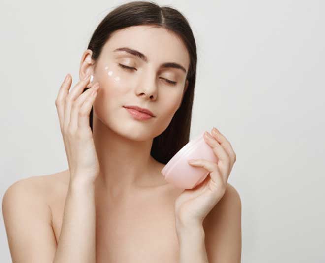 skin care products inside