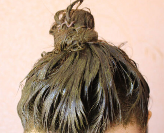 summer hair care routine with henna
