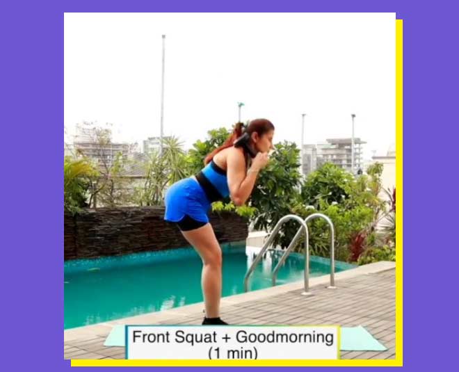 Front Squat + Goodmorning