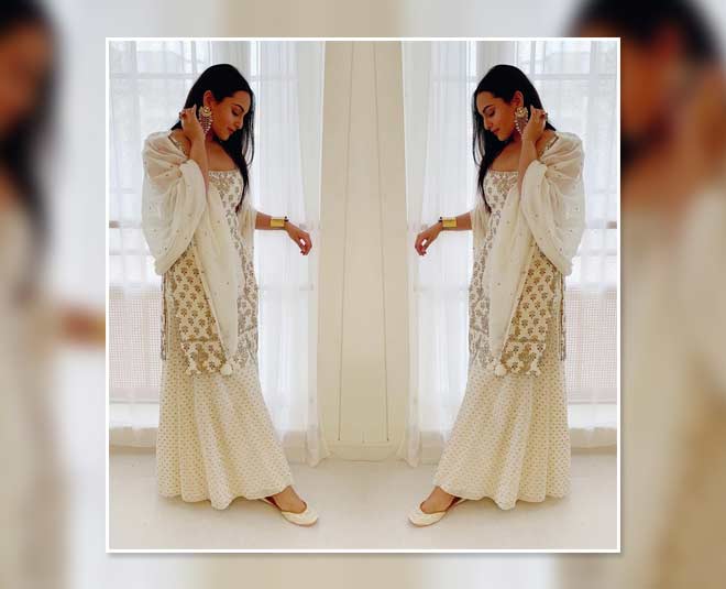 Sharara with short kurti