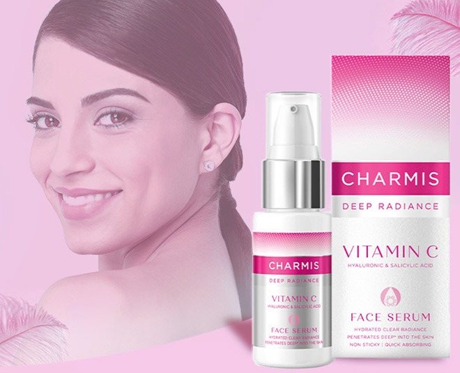 charmis and glowing face vit c