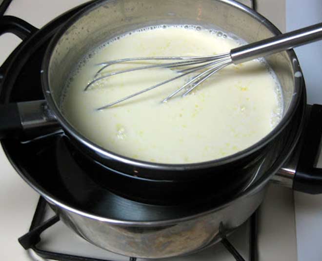 double boiler for curd
