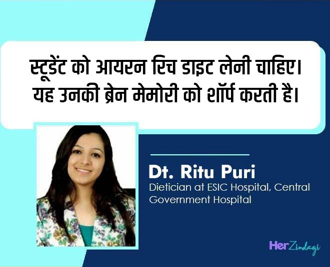 expert on healthy diet for students