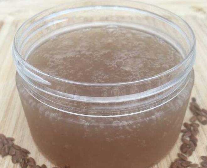 flaxseed gel and egg for hair