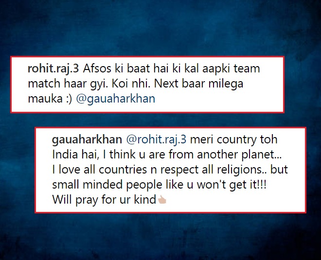 gauhar khan perfect reply to trolls