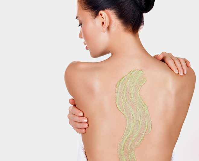 ingredients for different body scrubs