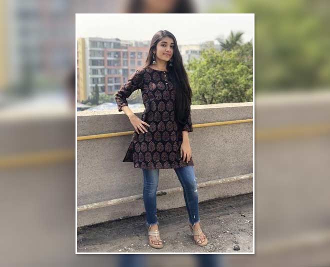 jeans with short kurti